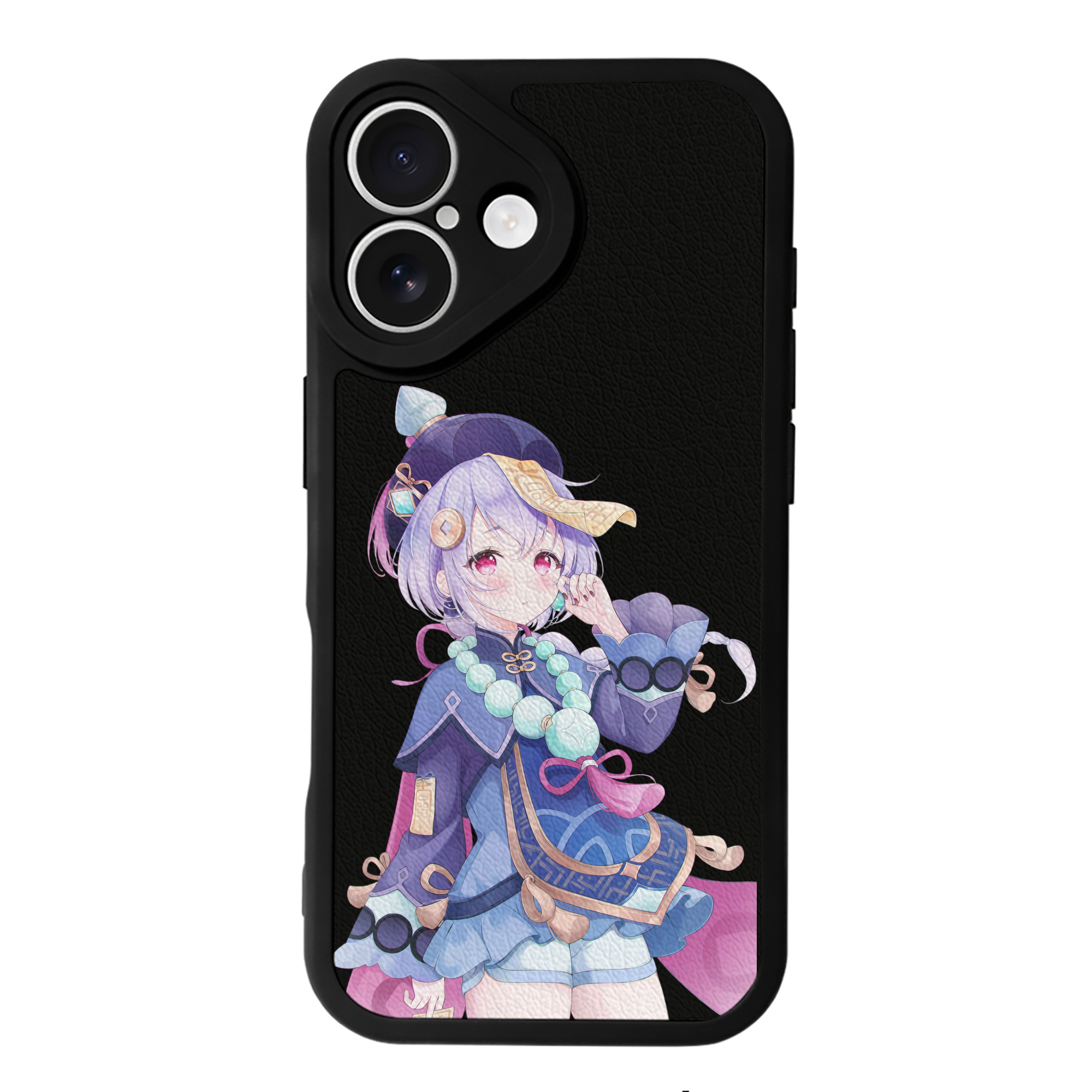 げんし神 七七 なな  genshin Nana 【iPhone 16シリーズ対応】シリコンスマホケース（レザー調） 材質：シリコン